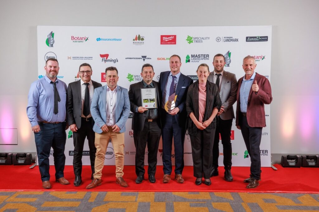 Super Gardens Awardees at the Victorian Landscape Industry Awards 2023