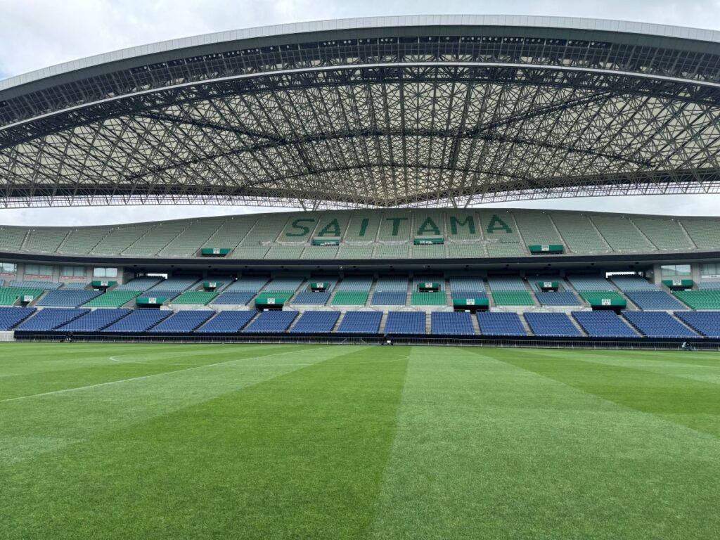 Saitama Stadium at International Turfgrass Conference in Japan